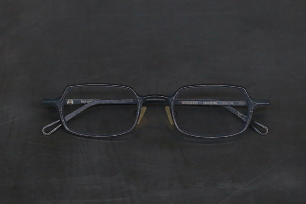 Rigards RG0083AG 925 silver hand work glasses RG-RG0083AG-FGHTM retro black frame transparent lens